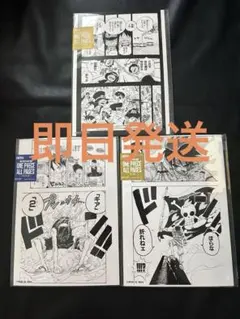 ONE PIECE ALL PAGES 4枚セット 1話 - メルカリ