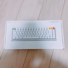 【超美品】NuPhy Air75 V3 JIS ホワイト Blush nano軸