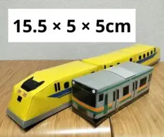 牛乳パック 新幹線 ドクターイエロー 電車 JR宇都宮線