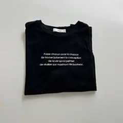 DISCOAT 刺繍ロゴTシャツ