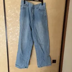 earthmusic and ecology ワイドデニム　M