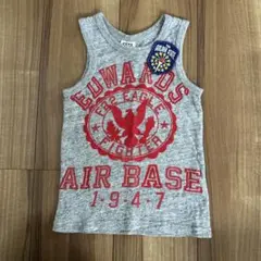 ★ JUNK STORE ワッペン付き タンクトップ グレー ★