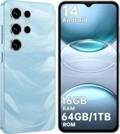 アンドロイド 14 スマートフォン 4G対応 16GB+64GB