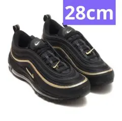 完売品 ナイキ エアマックス97 ブラックゴールド 28cm 新品
