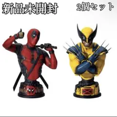 【新品・未開封】デッドプール&ウルヴァリン バストアップスタチュー ー(その他ブランド)|LAST賞 ウルヴァリン バストアップ