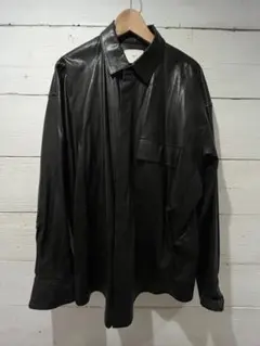 シャツ レザージャケット