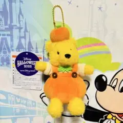 ディズニー⭐️ハロウィン2025 くまのプーさん ぬいぐるみバッジ