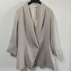 レディースジャケット　BORNY　春夏秋用　ベージュ　Sサイズ
