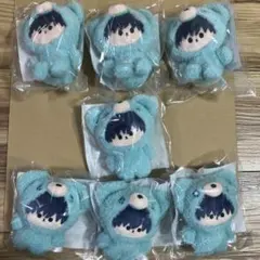 呪術廻戦　伏黒恵　はぐはぐみー　おすわりぬいぐるみ　ぬいぐるみマスコット　B D