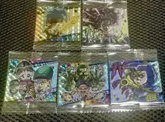 ジョジョの奇妙な冒険シールウエハース　SR ５枚セット　新品未開封