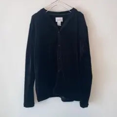 ベロア カーディガン