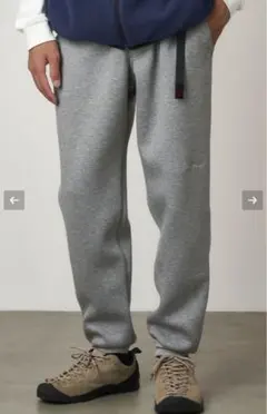 グラミチ TECH KNIT NALLOW RIB PANT