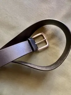 MUJI【無印良品】ベジタブルタンニンレザー黒