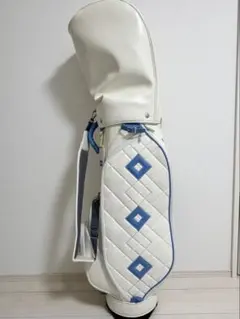 onoff オノフ　ゴルフバッグ ホワイト/ブルー