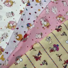 水森亜土　綿生地　気まぐれセット販売