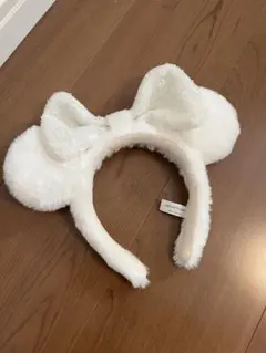ディズニー ミニー カチューシャ 白