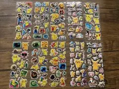 ②ポケモン 被り無し10シート　ステッカー ぷくぷくシール　10シートセット