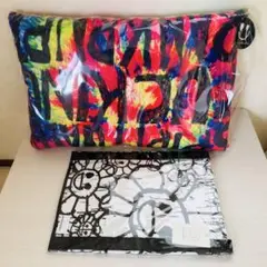 MADSAKI Tie Dye Cushion & フラワーレジャーバッグ