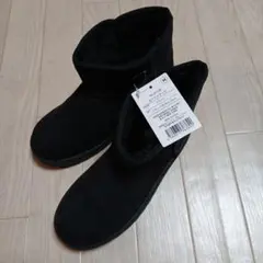 大サービス!ムートンブーツ レディース M ブラック 23−24cm