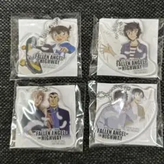 名探偵コナン アクリルチャーム 4点コンプリートセット