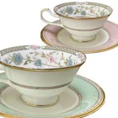 茶*主様 ノリタケ 「ヨシノ」シリーズ ティーカップ＆ソーサー