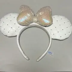 ディズニー カチューシャ ホワイトキルティングのサムネイル