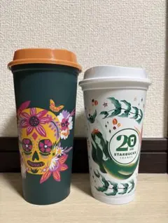 Starbucksタンブラー 2個セット メキシコ&フランス