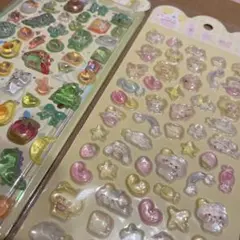 ボンボンドロップシール風　２枚セット