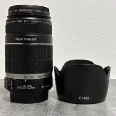 CANON EFS55-250mm ZOOM レンズ - メルカリ