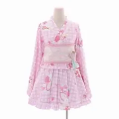ToAlice いちごギンガムチェック浴衣セット ピンク サイズ M 浴衣ドレス To Alice いちごギンガムチェック浴衣セット 浴衣ドレス - メルカリ