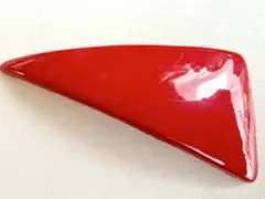 年代物 当時物 真っ赤な三角形 レトロポップ vintageバレッタ
