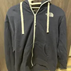 ノースフェイス　ネイビー フルジップパーカー M