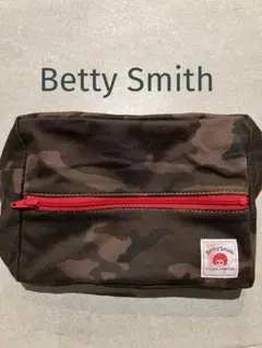 Betty Smith ポーチ 迷彩 カモフラ柄 日本製