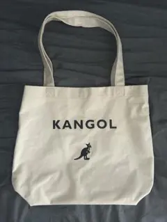 KANGOL キャンバス 未使用 トートバッグ アイボリーのサムネイル