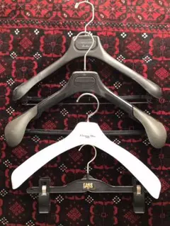 ブランド ハンガー 4本セット DIOR DAKS DKNY xpv