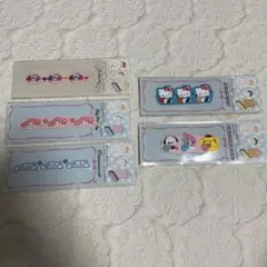 【匿名配送】5点　サンリオ　ラインシールワッペン　まとめ売り　ワッペン　人気