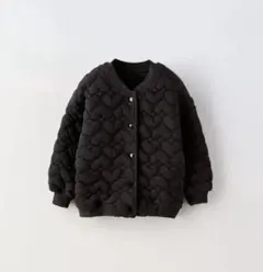 ZARA ハートキルティングボンバージャケット 5-6歳