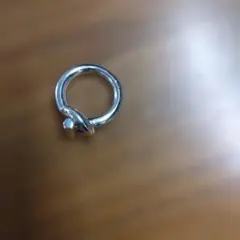 コレットマルーフ 美品 シルバー メタルパッカージョークリップ ヘア