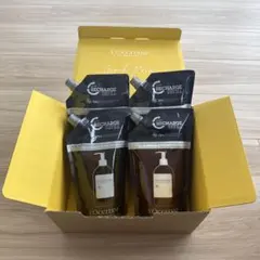 新品未使用品】ロクシタンシャンプー＆コンディショナー詰め替え用 各