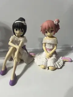 魔法少女まどか☆マギカ 鹿目まどか 暁美ほむら 2体 まとめ売り