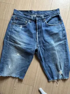 Levi's 501 カットオフ デニムショートパンツ W32のサムネイル