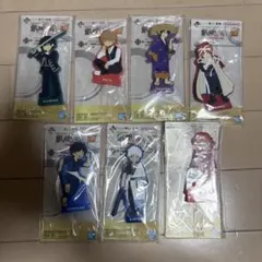 銀魂 一番くじ H賞 ラバースタンド 7種 まとめ売り