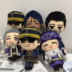 ゴールデンカムイ　おてのりモアプラスぬいぐるみ　6体セット