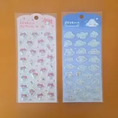 日本限定☆新品・未使用・未開封☆マイメロ シナモロール ぷくっとシール サンリオ