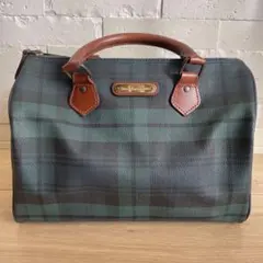 〈POLO RALPHLAUREN〉ミニボストンバッグ チェック