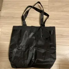 LANVIN リボン付きトートバッグ サイドファスナー付き