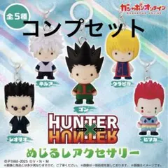 HUNTER×HUNTER めじるしアクセサリー 全5種 コンプセット
