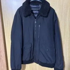 Calvin Klein ボア襟付きジャンパー