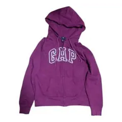 平成ギャル　y2kグランジ　GAP ジップアップ　フーディ　ロゴ　パーカー　レア