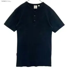 AVIREX U.S.A. アヴィレックス ヘンリーネック Tシャツ Sのサムネイル